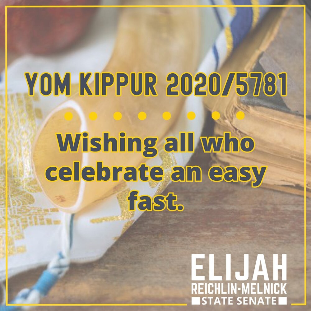 Yom Kippur begins at sunset tonight and ends at dusk tomorrow marking an end to the Jewish High Holidays this year. Wishing an easy fast to those who observe and a happy and healthy start to the Jewish year 5781!